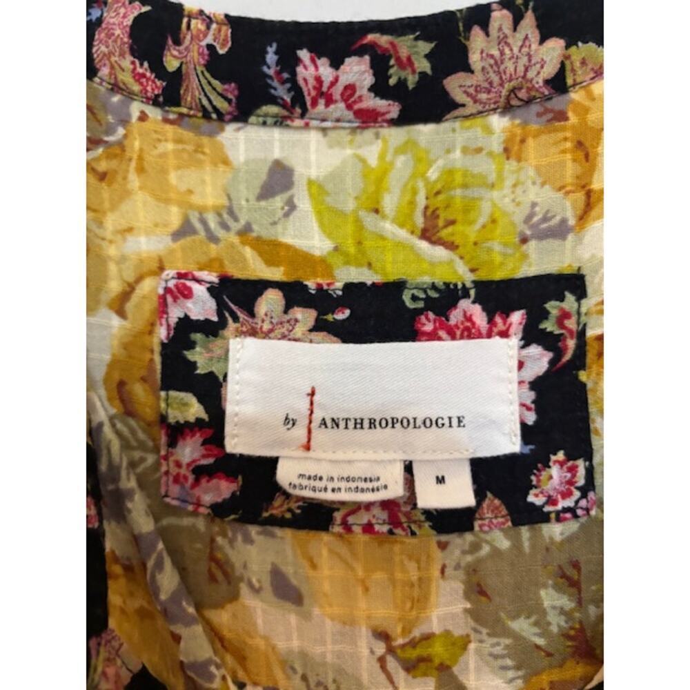 Anthropologie Ruffled Tiered Boho Romantic Coquette Patchwork Maxi Dress Med - Picture 4 of 10